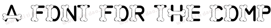 A Font For The Computer People字体转换